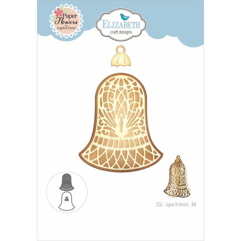 Elizabeth Craft Designs - Metal Die - Joyous Ornament - Bell (9489)