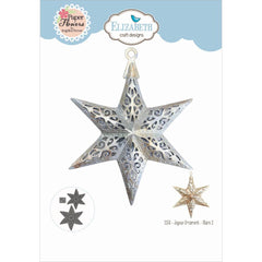 Elizabeth Craft Designs - Metal Die - Joyous Ornament - Stars 2 (9465)