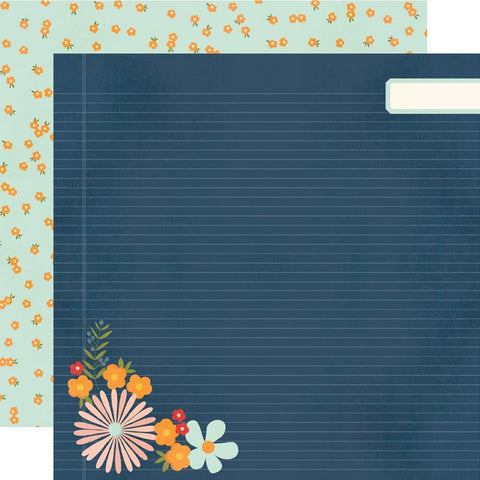 For the Record - Simple Stories - Double-Sided Cardstock 12"X12" - Keep Looking Up