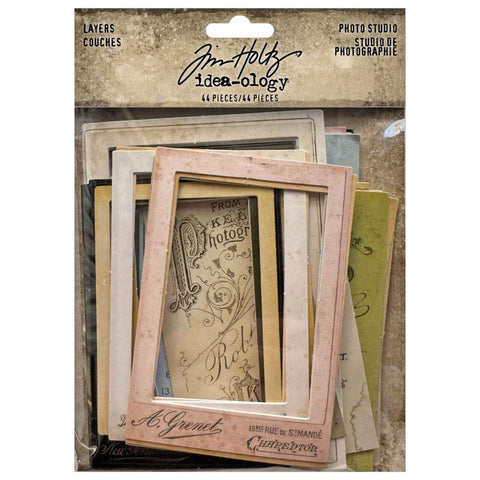 Tim Holtz  - Idea-ology - Layers Photo Studio 44/Pkg (3740)