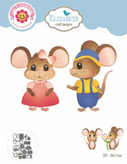 Elizabeth Craft Designs - Die Set - Little Mouse (6938)