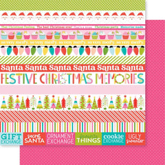 Merry Mingle - Bella Blvd - Double-Sided Cardstock 12"X12" - Merry Mingle Borders