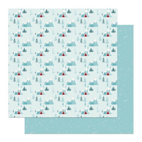 Yeti for Winter - PhotoPlay - Double-Sided Cardstock 12"X12" - Mountains