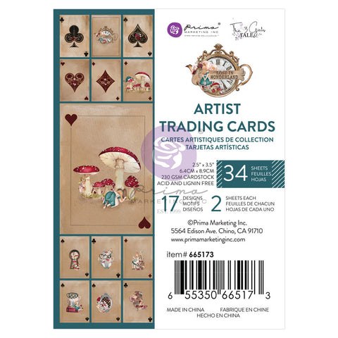 Lost In Wonderland - Prima Marketing - Playing Cards 34/Pkg (5173)