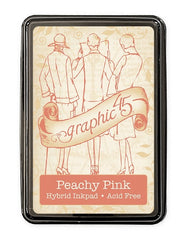 Graphic45 - Hybrid Ink Pad - Peachy Pink