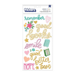 Reasons To Smile - Shimelle  - Thickers 54/pkg - Phrases (6491)