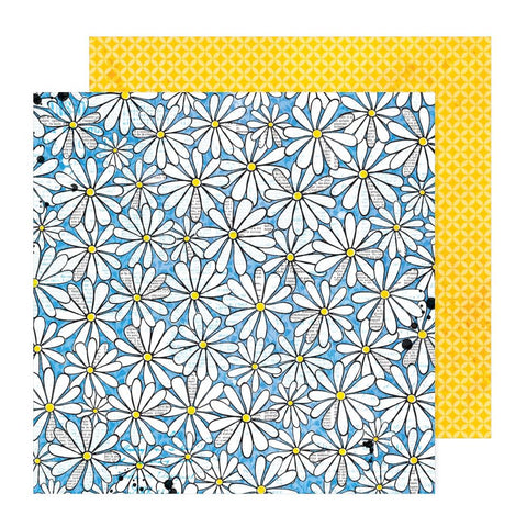 Bold & Bright - Vicki Boutin - Double-Sided Cardstock 12"X12" - Picking Daisies