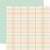 Here Comes Easter - Carta Bella - Double-Sided Cardstock 12"X12" - Pretty Plaid