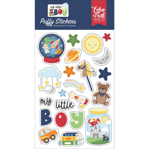 My Little Boy - Echo Park - Puffy Stickers