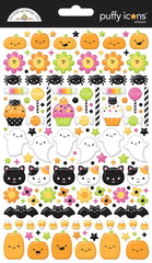 Hey Pumpkin - Doodlebug - Cardstock Stickers - Puffy (5749)