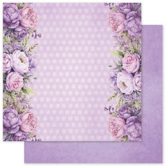 Lavender & Fairies - Paper Rose - 12"x12" Double-sided Patterned Paper - Basics E