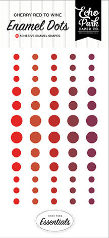 Echo Park - Essentials Enamel Dots - Red