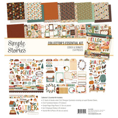 Cider & Donuts - Simple Stories - Collector's Essential Kit 12"X12" (2531)