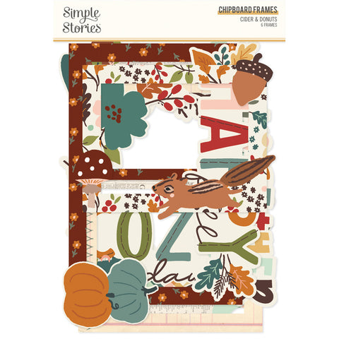 Cider & Donuts - Simple Stories - Chipboard Frames (2760)