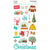 Snow Pine Lodge - Simple Stories - 6"X12" Chipboard Stickers (3255)