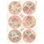 Shabby Rose - Stamperia - A4 Rice Paper - 6 Rounds (4834)