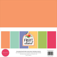 Fruit Stand - Carta Bella - Collection Kit 12"X12" - Solids