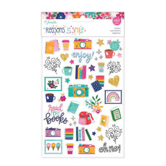 Reasons To Smile - Shimelle  - Sticker Book 8/pkg (6514)