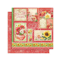 Season To Celebrate - Graphic 45 - Double-Sided Cardstock 12"X12" - Summer Cut-Apart