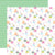 Make A Wish Birthday Girl  - Echo Park - Double-Sided Cardstock 12"X12" - Sweet Birthday Gifts