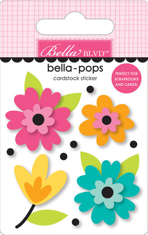 Teen Vibe - Caitlyn - Bella Blvd - Bella-pops 3D Cardstock Sticker - Too Cute