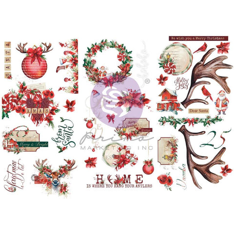 From The North Pole - Prima Marketing - Transfers 6"X12" 3/Pkg (0771)