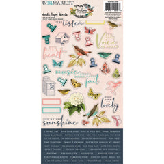 Birdsong - 49 & Market - Washi Tape Sheets (9468)