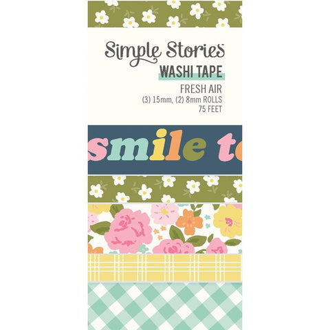 Fresh Air - Simple Stories - Washi Tape 5/Pkg