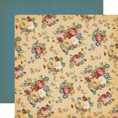 Cowboys - Carta Bella - Double-Sided Cardstock 12"X12" - Western Floral