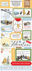 The House at Pooh Corner - Echo Park - 6"x12" Chipboard Stickers - Words & Phrases