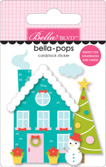 Merry Mingle - Bella Blvd - Bella-pops 3D Cardstock Sticker - You're Invited