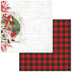 49 & Market - Evergreen Season - Double-Sided Cardstock 12"X12" - Yuletide Abundance