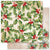 Woodland Christmas - Paper Rose - 12"x12" Double-sided Patterned Paper - Paper B