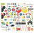 Say Cheese Magic - Simple Stories - Bits & Pieces Die-Cuts 62/Pkg