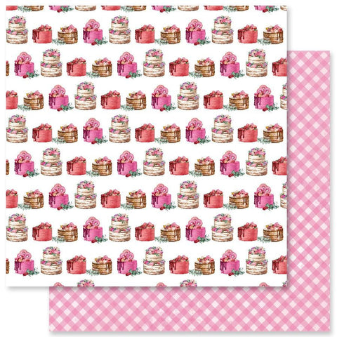 Cake Time - PhotoPlay - 12"x12" Patterned Paper - Paper C