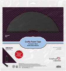 Scrapbook Adhesives - Crafty Foam Tape - Black (108ft) (1019)