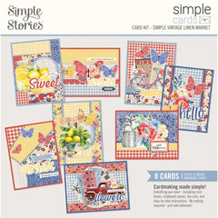 Simple Vintage Linen Market - Simple Stories - Simple Cards  - Card Kit