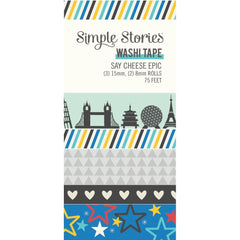 Say Cheese EPIC - Simple Stories - Washi Tape 5/pkg