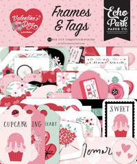 Valentine's Day - Echo Park - Ephemera - Frames & Tags