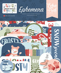 Chilling With My Snowmies - Echo Park - Ephemera - Icons