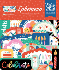 Hip Hip Hooray - Echo Park - Ephemera - Icons