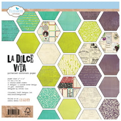 Elizabeth Craft Designs - 12"x12" Paper Collection - La Dolce Vita