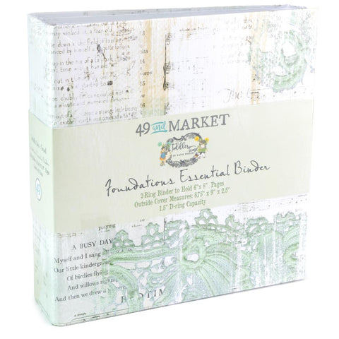 49 & Market - Toddler Time - Foundations Binder - Mint (0143)