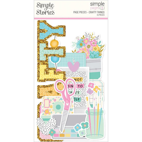 Crafty Things -Simple Stories - Simple Pages Page Pieces