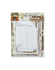 Cottagecore - 49 & Market - Recipe Cards (9864)