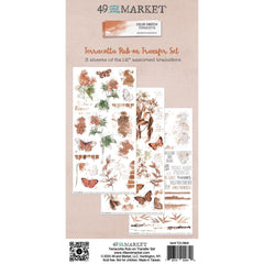 Color Swatch: Terracotta - 49 & Market - Rub-On Transfer Set (9840)