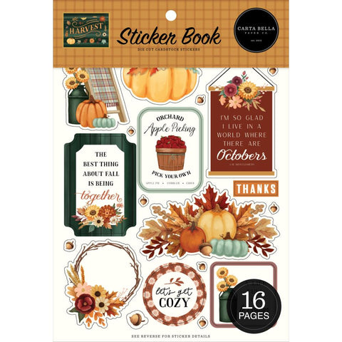 Harvest - Carta Bella - Sticker Book