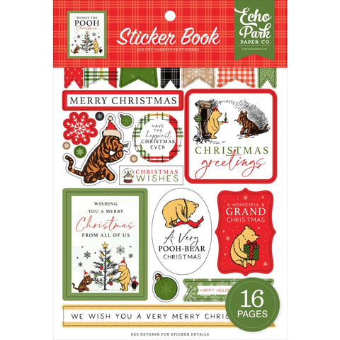 Winnie The Pooh Christmas - Echo Park - Sticker Book