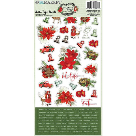 49 & Market - Evergreen Season - Washi Sheets (8577)