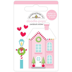 Candy Cane Lane - Doodlebug - Doodle-Pops 3D Stickers -  Sugarplum Street